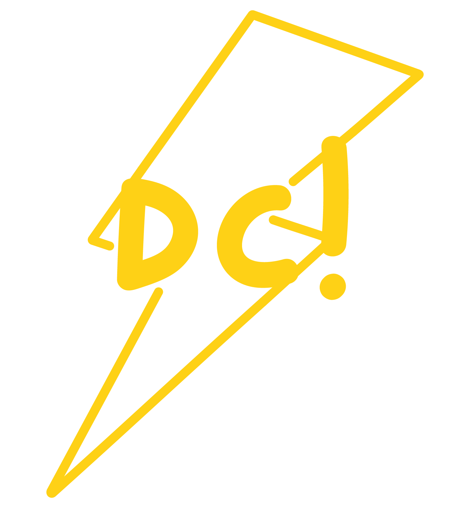 Dale Candela | Logomarca Vertical Original Linea Amarillo