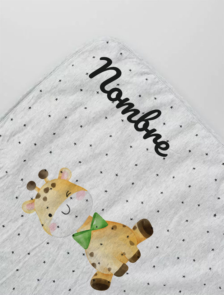 Dale Candela | Manta Personalizada Estrellas Jirafa 1