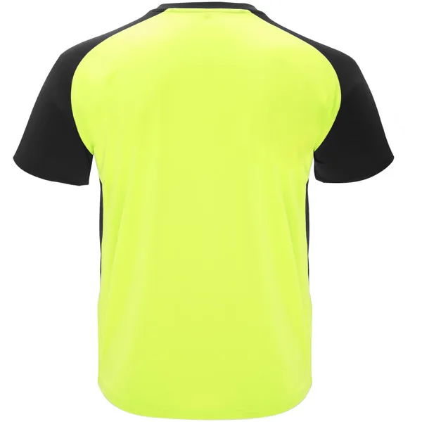 Dale Candela | Camiseta Tecnica Bugatti Infantil Amarillo Negro Tras