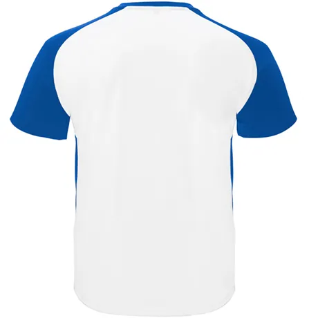 Dale Candela | Camiseta Tecnica Bugatti Infantil Blanco Azul Tras