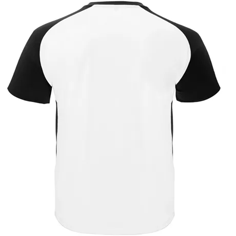 Dale Candela | Camiseta Tecnica Bugatti Infantil Blanco Negro Tras