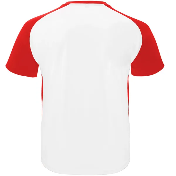 Dale Candela | Camiseta Tecnica Bugatti Infantil Blanco Rojo Tras