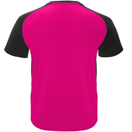 Dale Candela | Camiseta Tecnica Bugatti Infantil Fucsia Negro Tras