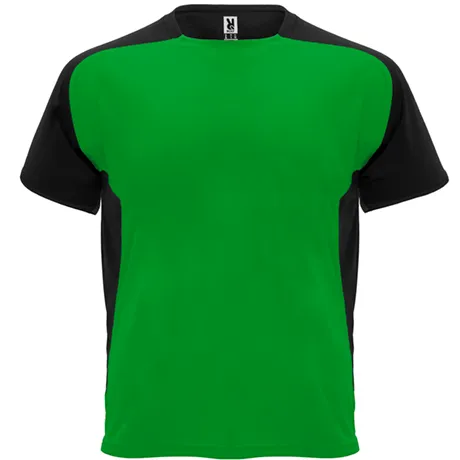 Dale Candela | Camiseta Tecnica Bugatti Infantil Verde Negro Frontal