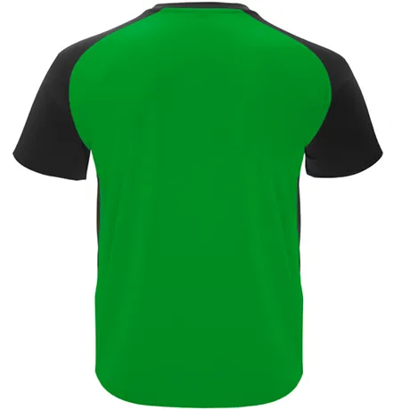 Dale Candela | Camiseta Tecnica Bugatti Infantil Verde Negro Tras