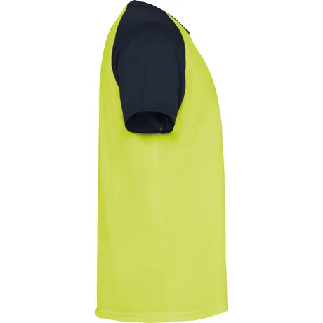 Dale Candela | Camiseta Tecnica Indianapolis Infantil Amarillo Marino Lateral