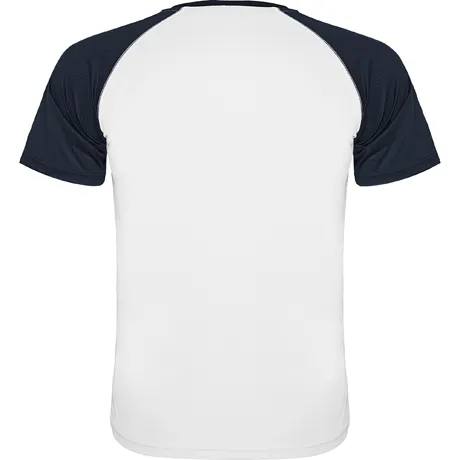 Dale Candela | Camiseta Tecnica Indianapolis Infantil Blanco Marino Tras