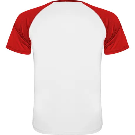 Dale Candela | Camiseta Tecnica Indianapolis Infantil Blanco Rojo Tras