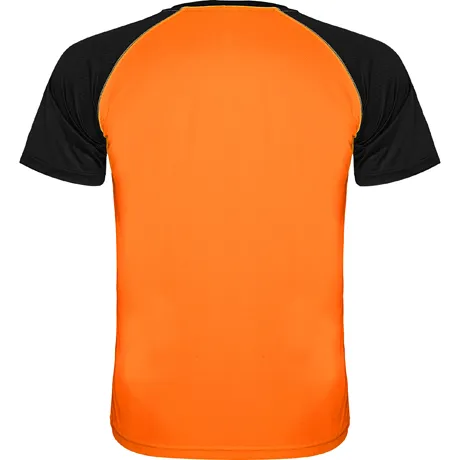 Dale Candela | Camiseta Tecnica Indianapolis Infantil Naranja Negro Tras