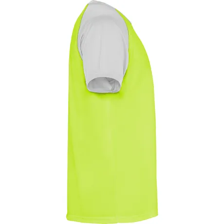 Dale Candela | Camiseta Tecnica Indianapolis Infantil Verde Blanco Lateral