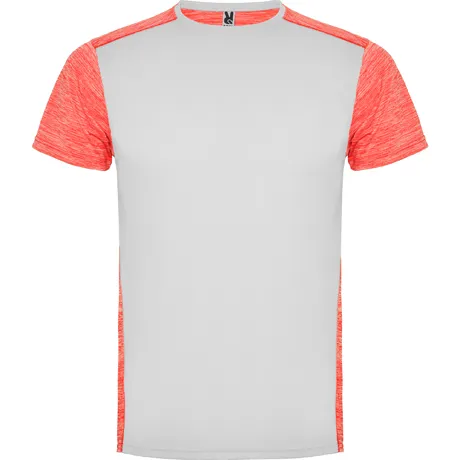 Dale Candela | Camiseta Tecnica Zolder Infantil Blanco Coral Frontal