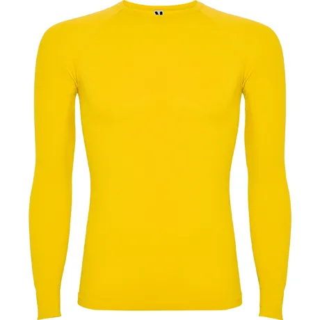 Dale Candela | Camiseta Termica Prime Infantil Amarillo Frontal