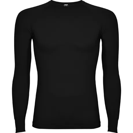 Dale Candela | Camiseta Termica Prime Infantil Negro Frontal