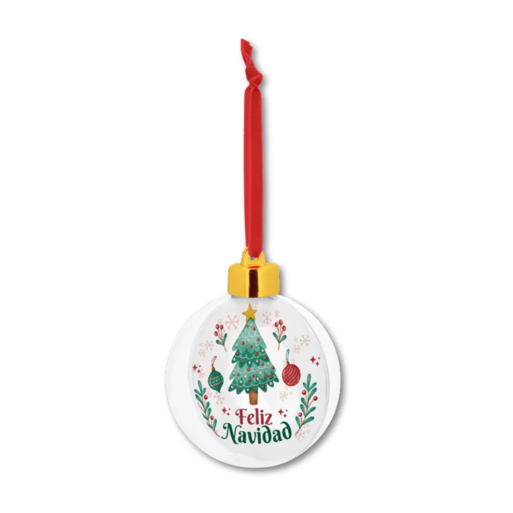 Dale Candela | Bola Navidad Personalizada Doble Cara 2
