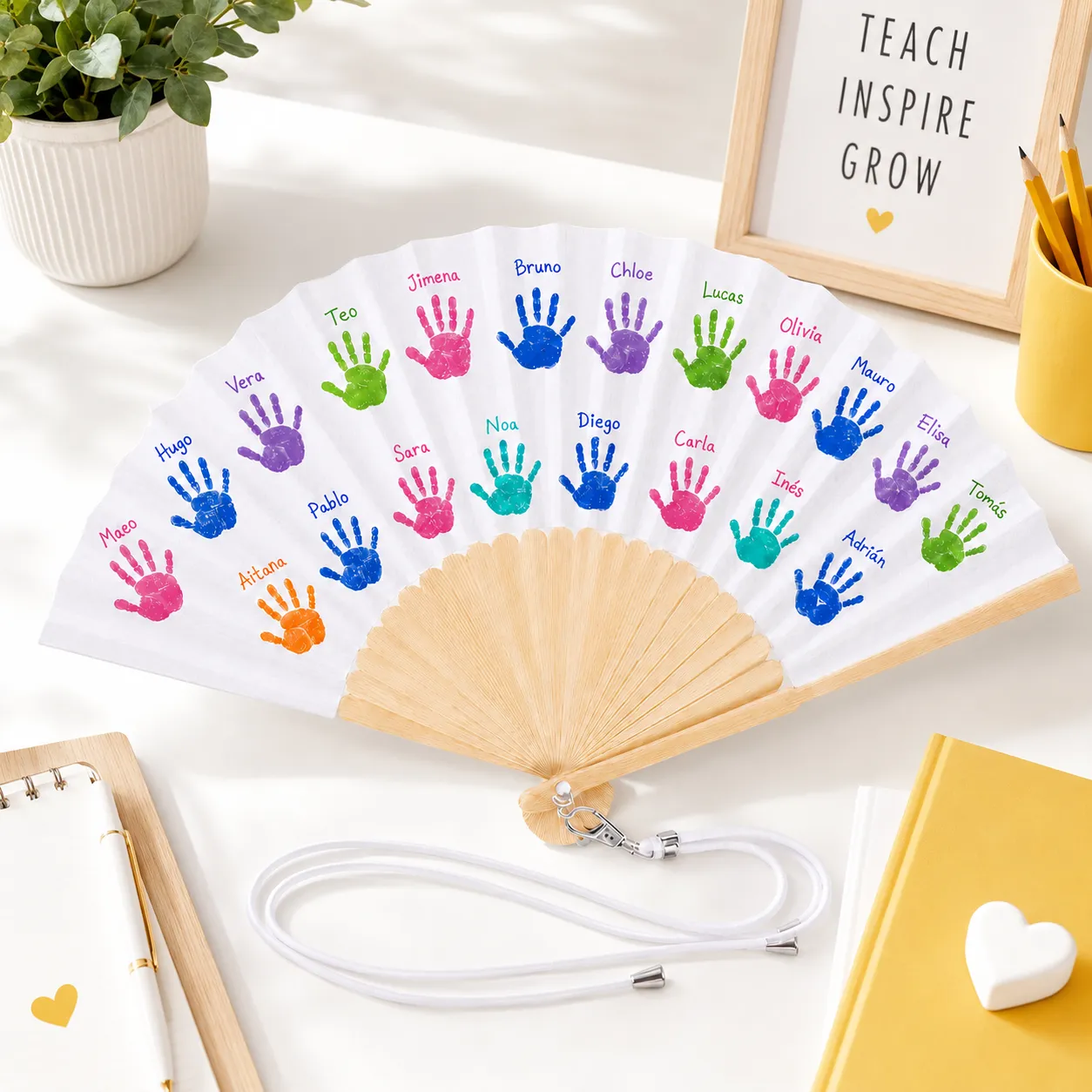 Dale Candela | Abanico Personalizado Nombres De La Clase 11zon