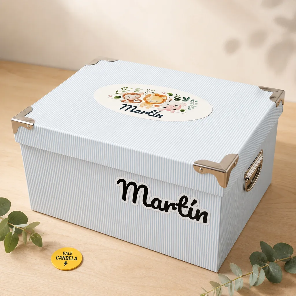 Dale Candela | Pack Personalizado Bebe Leon Caja