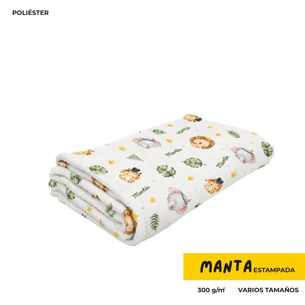 Dale Candela | Pack Personalizado Bebe Manta Estampada