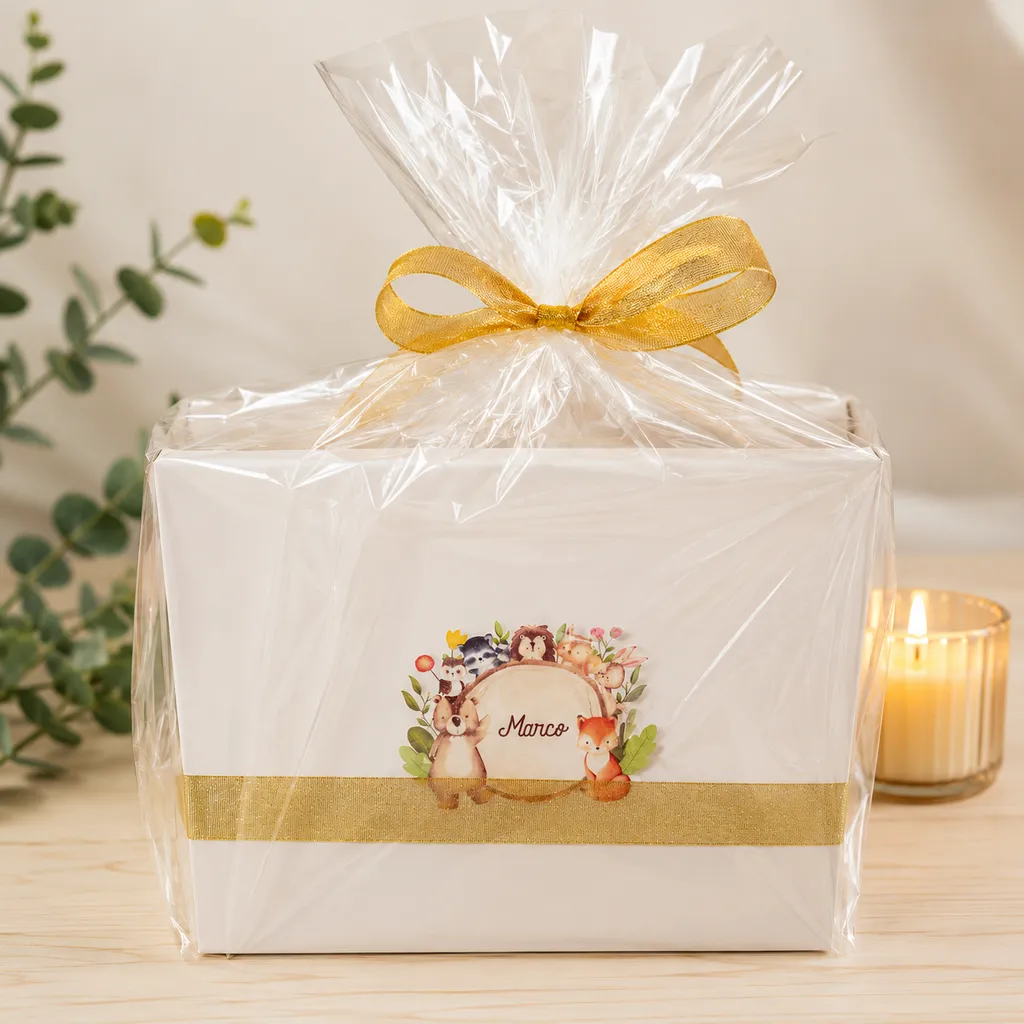Dale Candela | Pack Personalizado Bebe Mapache Caja
