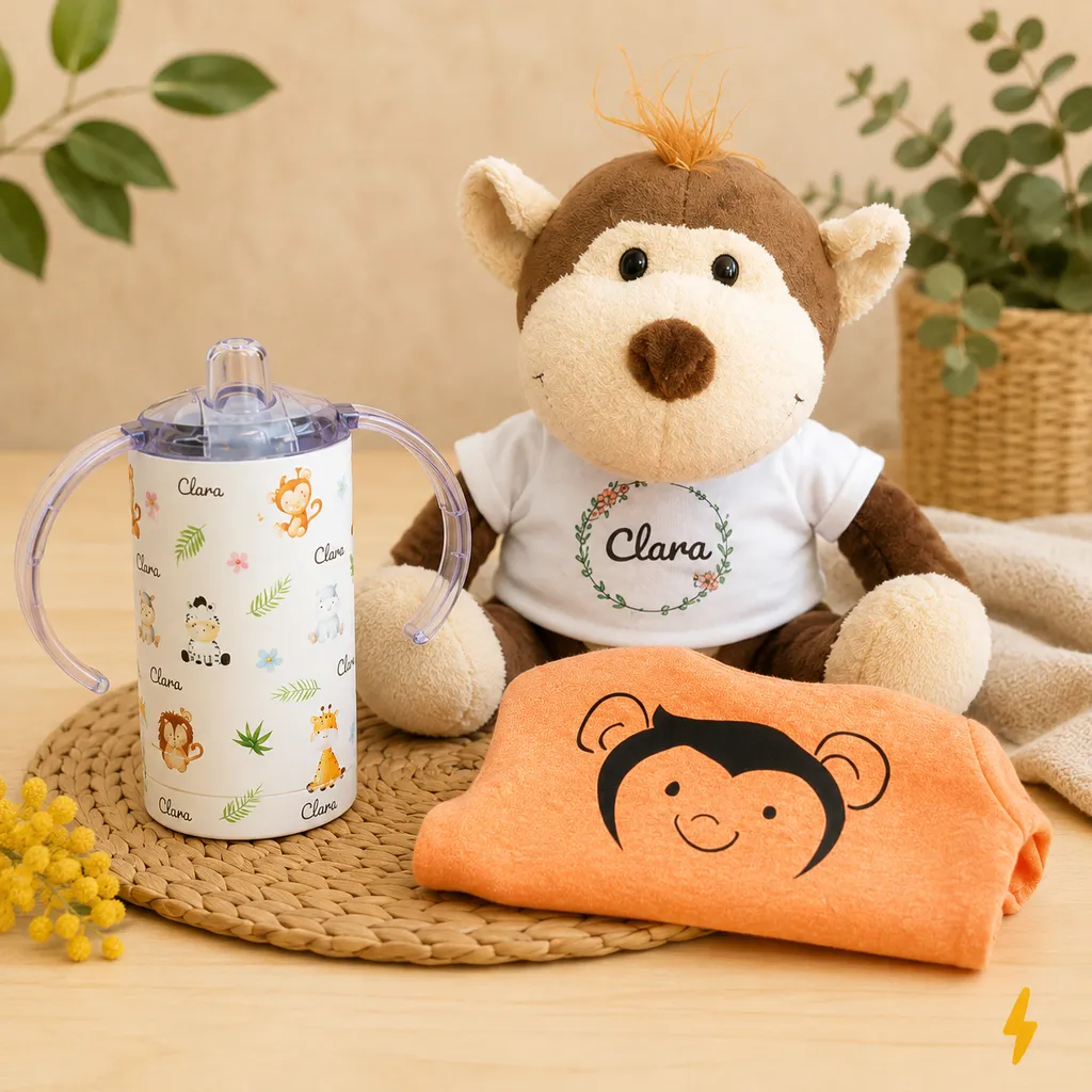 Dale Candela | Pack Personalizado Bebe Mono Termo Body