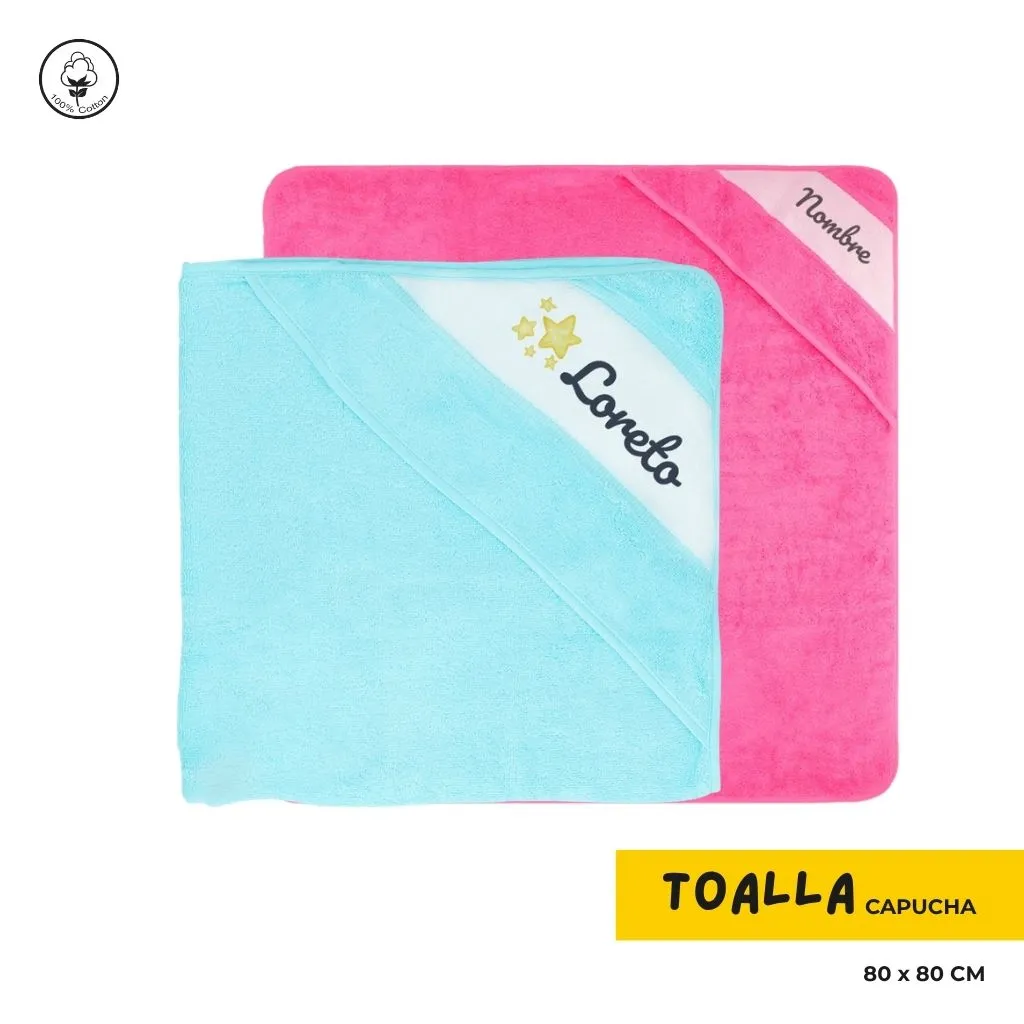 Dale Candela | Pack Personalizado Bebe Toalla