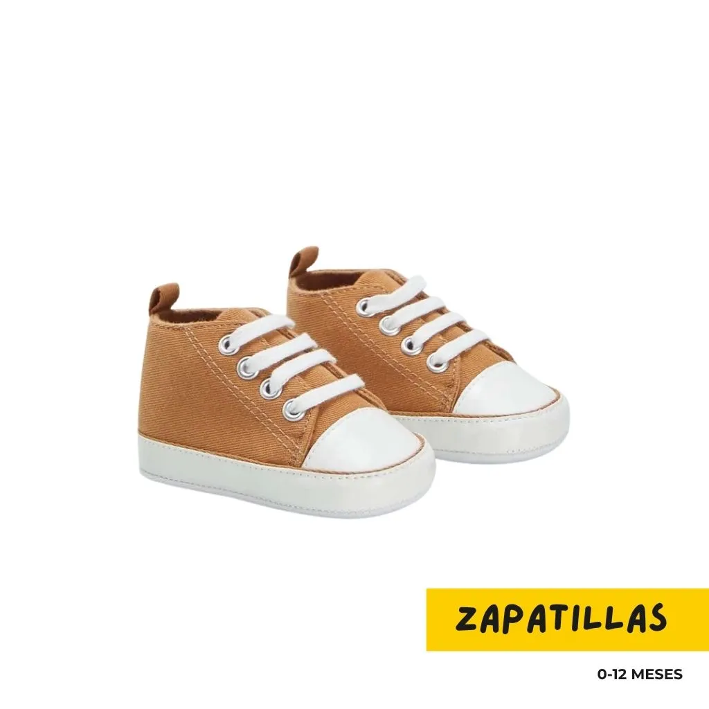 Dale Candela | Pack Personalizado Bebe Zapatillas Marrones