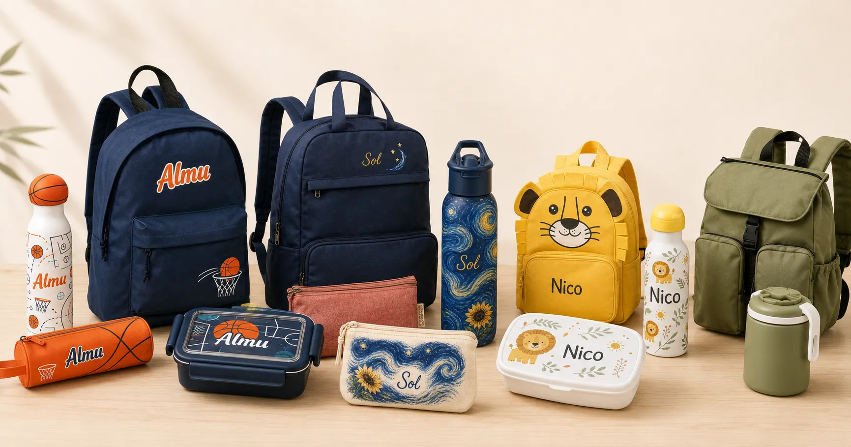 Lee más sobre el artículo Vuelta al cole personalizada: crea un pack único a su manera